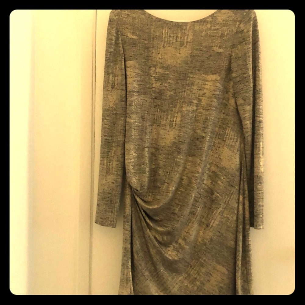 Gold dress